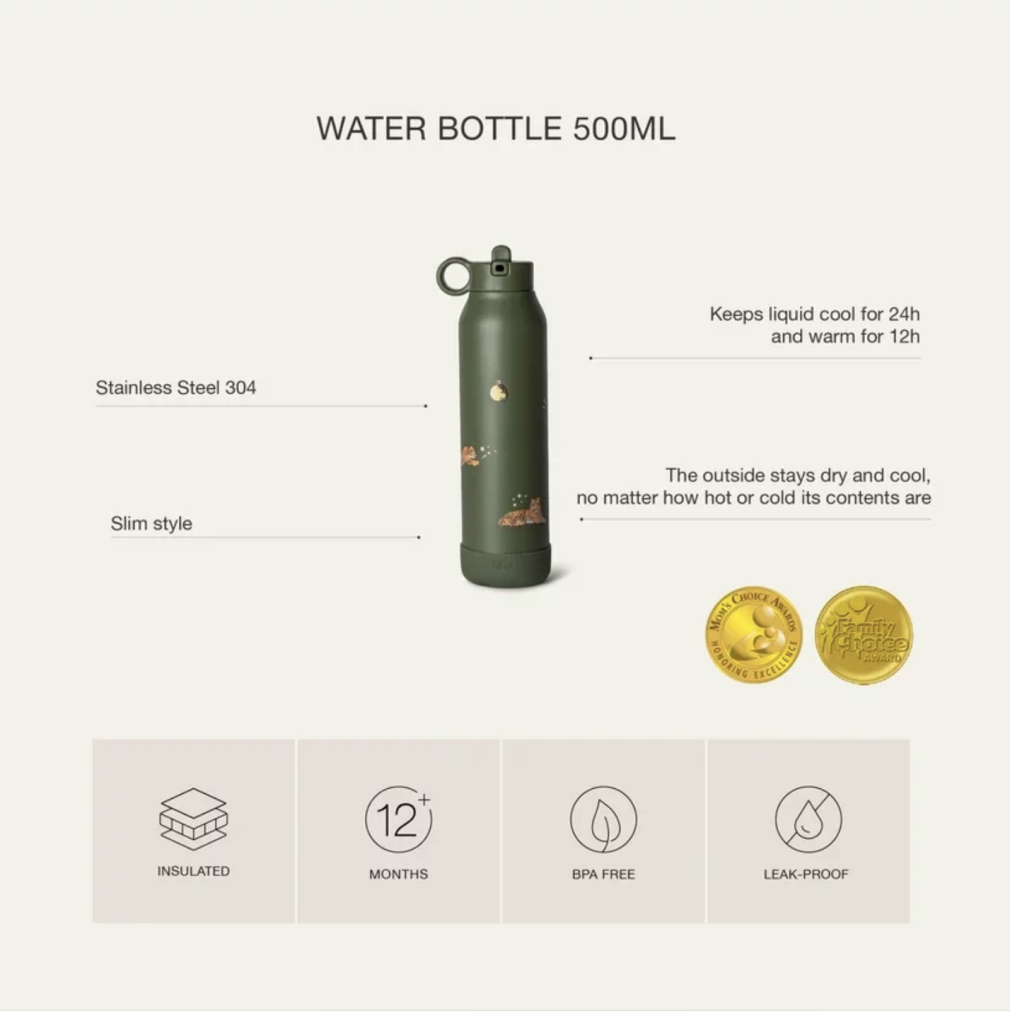 Sticlă termică pentru copii din oțel inoxidabil 500ml Tiger