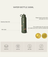 Sticlă termică pentru copii din oțel inoxidabil 500ml Tiger