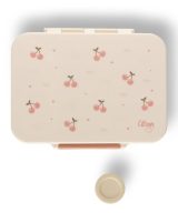 Caserolă prânz din Tritan cu 4 compartimente, design Cherry