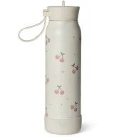 Sticlă termică pentru fetițe din oțel inoxidabil 500ml - Cherry