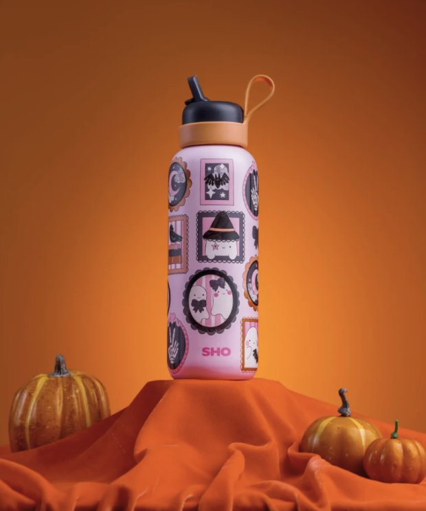 Sticlă pentru apă sau ceai, 500ml - Helloween